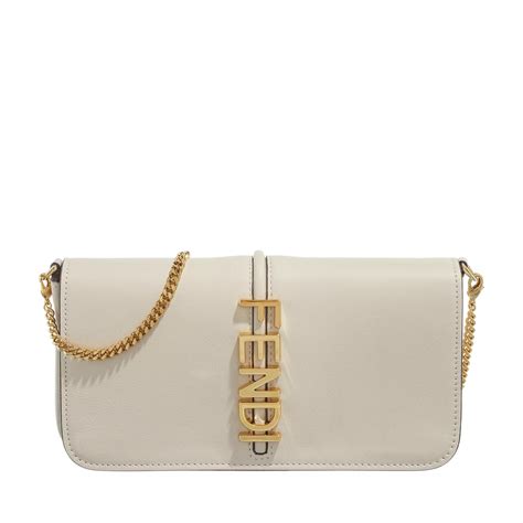 fendi woc baguette|Fendi wallet on chain white.